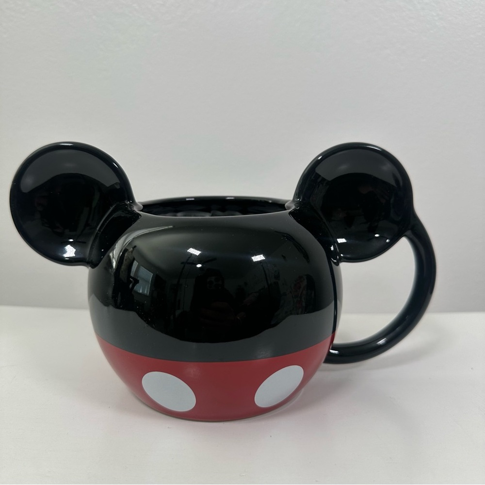 Disney Mickey Mouse Mug 3D Ears Large 650ml Cup New With Box